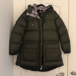 Mackage Down Foil Shield Maisie Jacket in army green